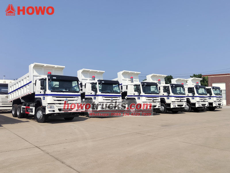 Sinotruk HOWO 6x4 ဒန်ပါထရပ်ကား ၂၀ စီး