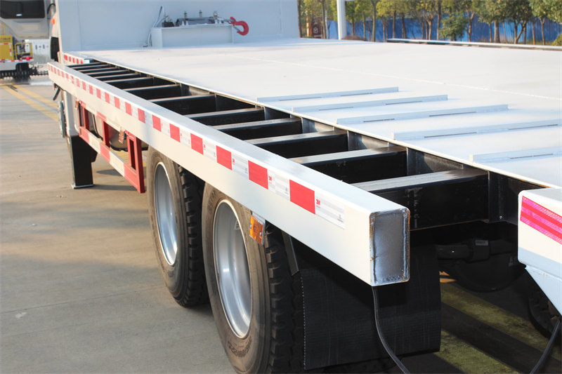 HOWO flatbed self loader for sale