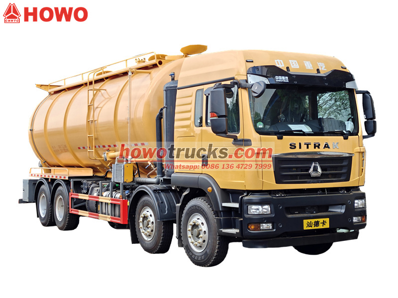 howo second hand septic tanker truck