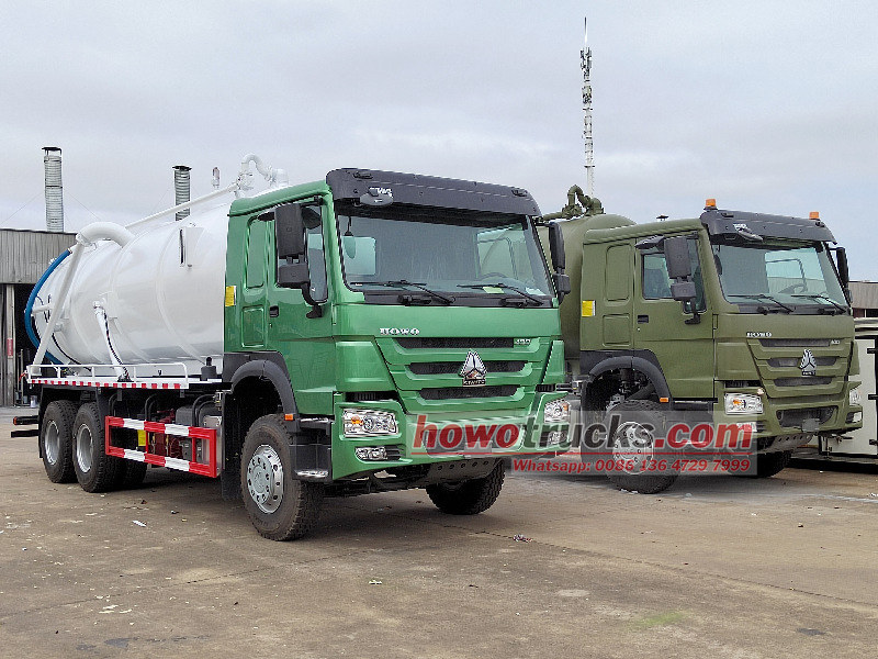 HOWO HW76 cesspit emptier