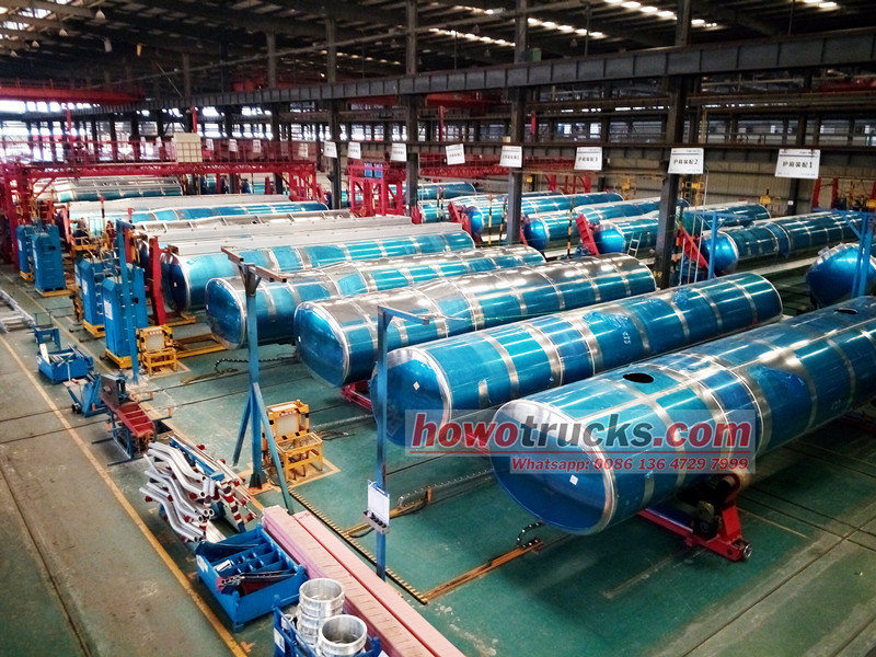 Aluminum alloy tanker warehouse