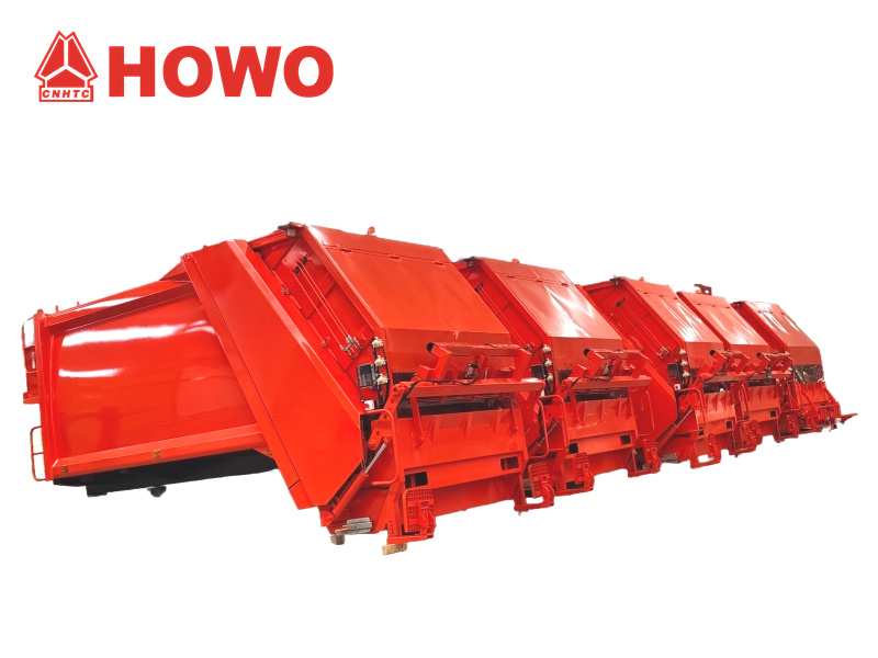 10cbm Rear Loader Truck Bodies for Howo