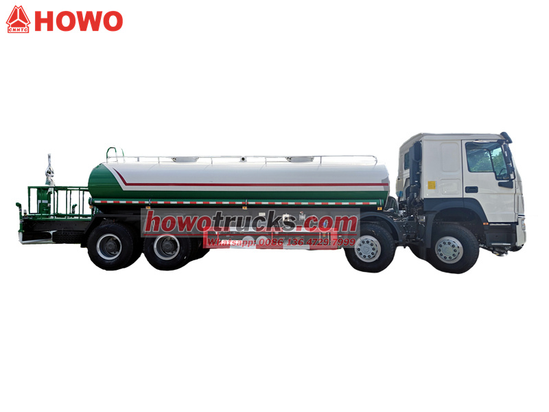 Howo 8x4 water tank truck