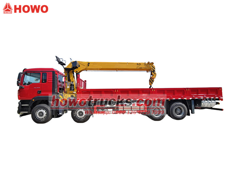 Howo TX cabin heavy boom truck