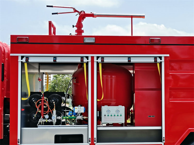 Howo 6x4 fire dry powder truck