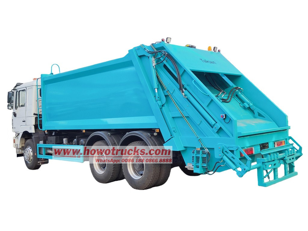 Howo 18cbm trash compactor truck