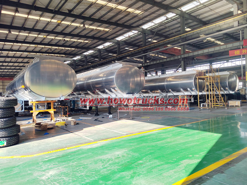 oil tanker semitrailer factory