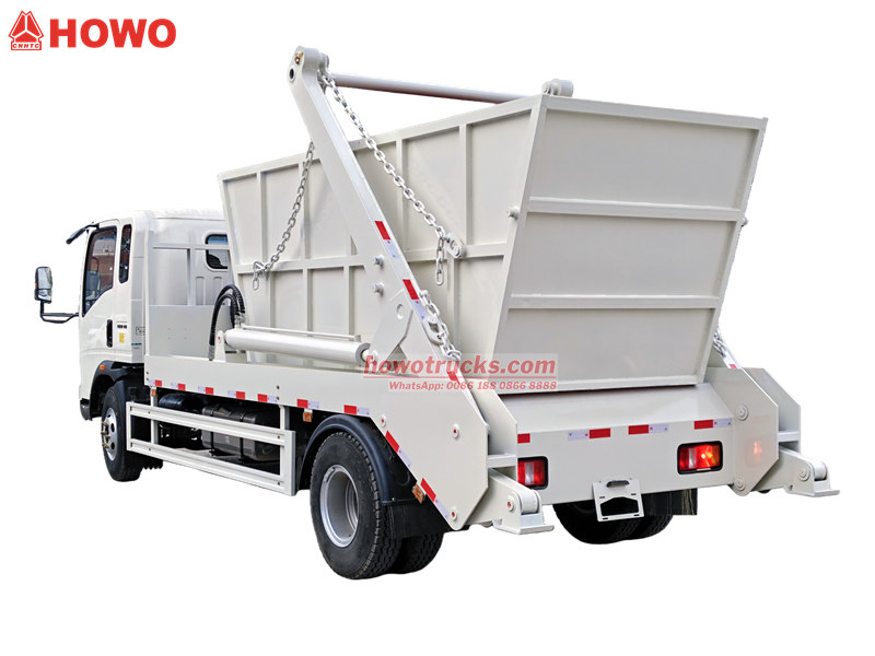 Howo skip loader truck