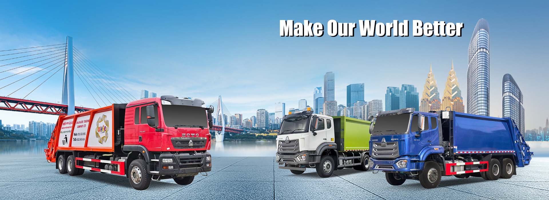 Howo အမှိုက်ကြိတ်စက်ထရပ်ကား