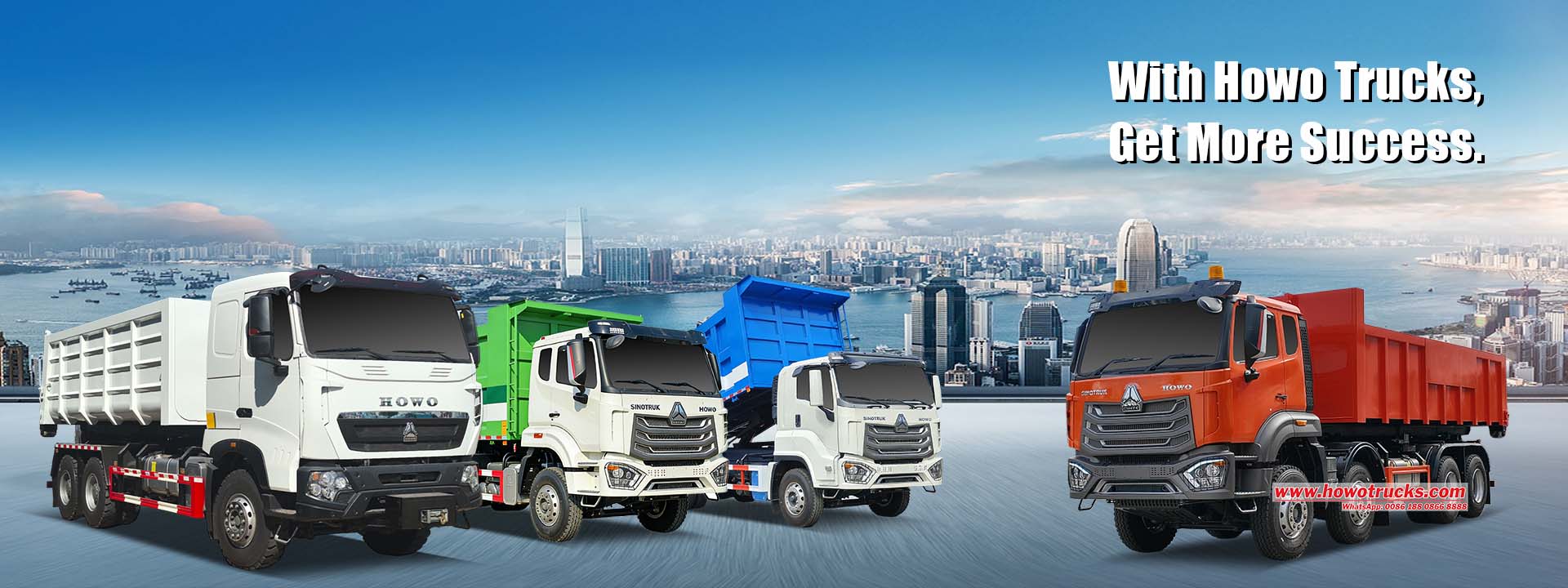 Howo ချိတ် loader ထရပ်ကားများ ပေးသွင်းသူ၊ howo ၁၀ တန်၊ ၁၅ တန်၊ ၂၀ တန်၊ ၂၅ တန် လက်တံ roll on roll off ထရပ်ကားကို ပံ့ပိုးပေးသည်