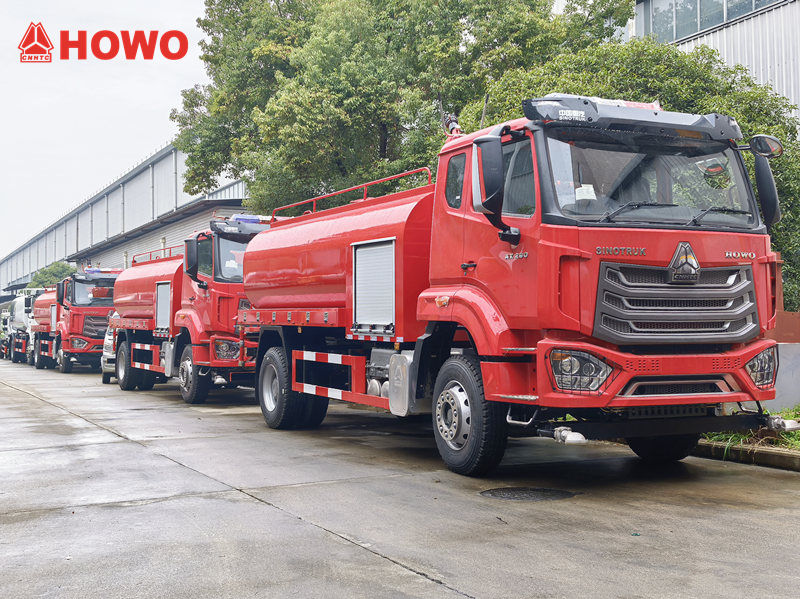 HOWO NX 290HP water wagon fire truck 12000Liters