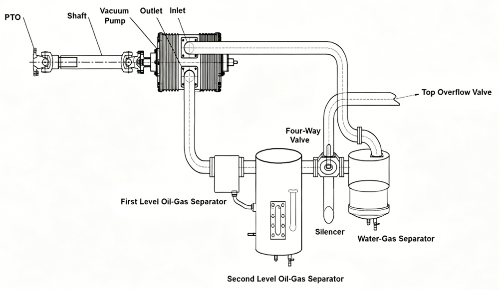 vacuum system work principle