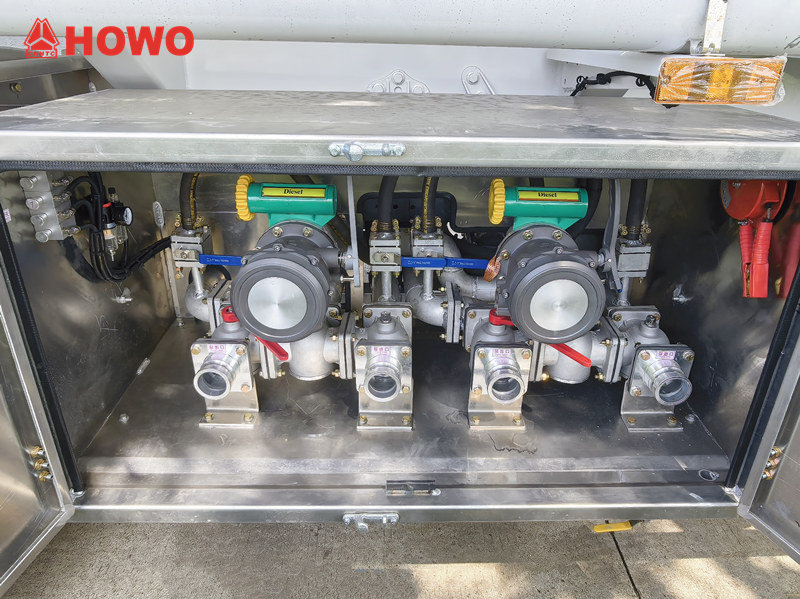 HOWO 20,000 liters diesel bowser truck