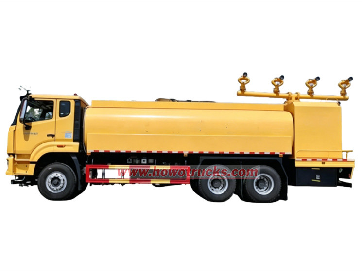 HOWO 6x4 water tank truck