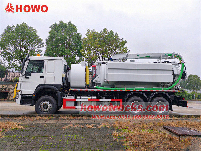 Heavy Duty HOWO High Pressure Jetting Sewer Cleaning truck Heavy Duty HOWO High Pressure Jetting Sewer Cleaning truck